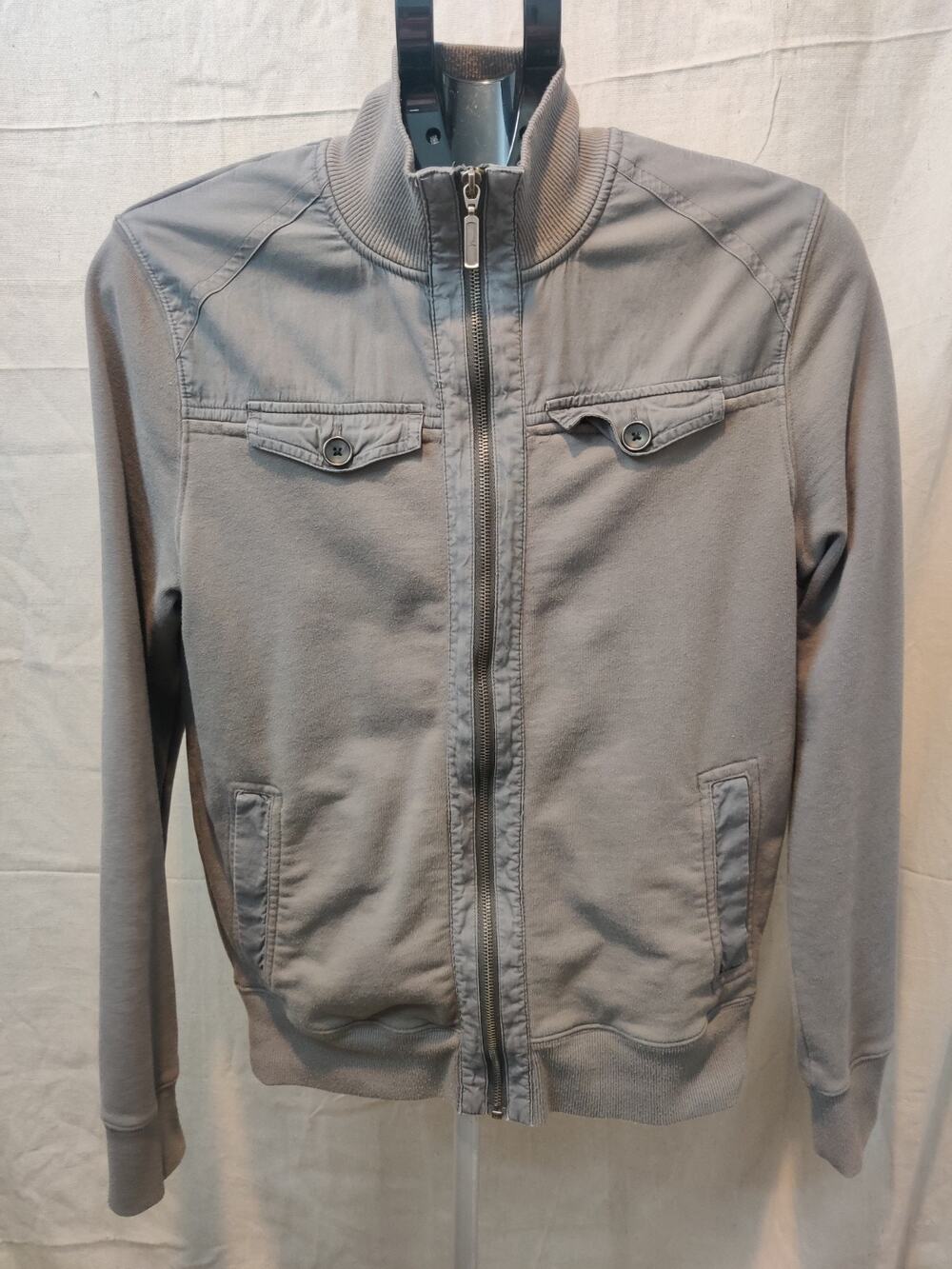 Marc Anthony Jacket Men's Size Small Green Zip Up High Collar